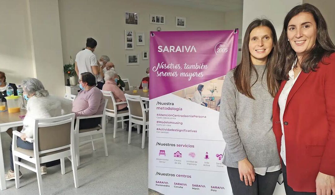 Saraiva inaugura nuevo centro de día en Milladoiro